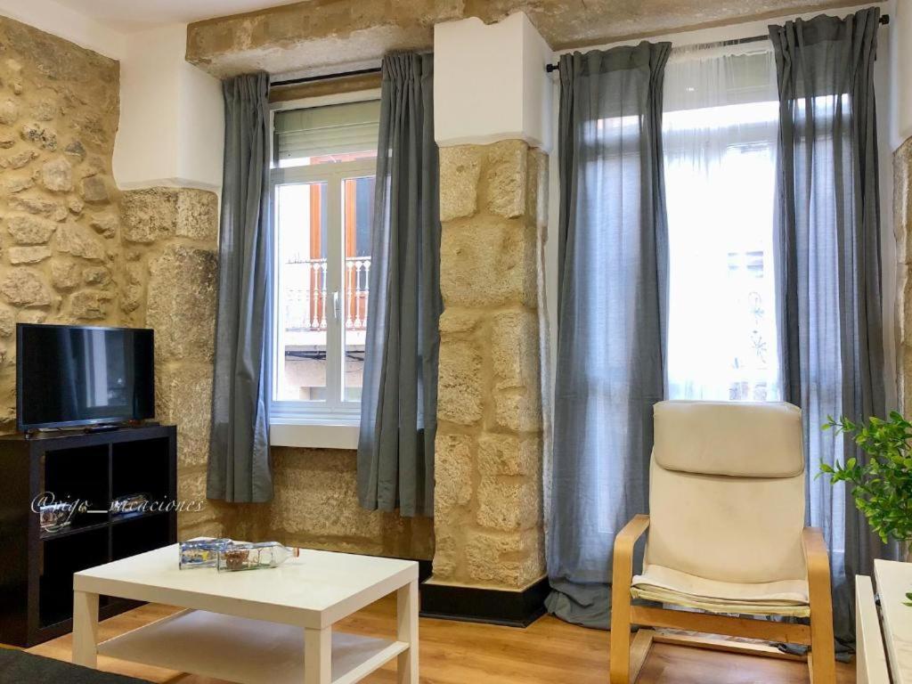 Rua Alta 22 der Appartamento Vigo Esterno foto